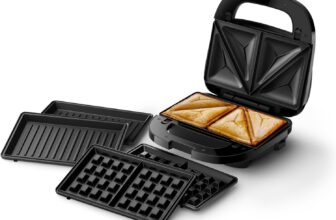 Philips 5000-Serie 3-in-1 Sandwichmaker (HD2350/80) für 35,14 Euro