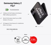 *PREISFEHLER* Samsung Galaxy Z Flip7 (512GB) für 4,95€ mit 25GB Vodafone Allnet-Flat + 100€ Wechselbonus für 29,99€/Monat