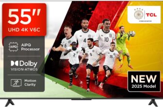 TCL 55V6C 55 Zoll 4K HDR Fernseher für 299 Euro