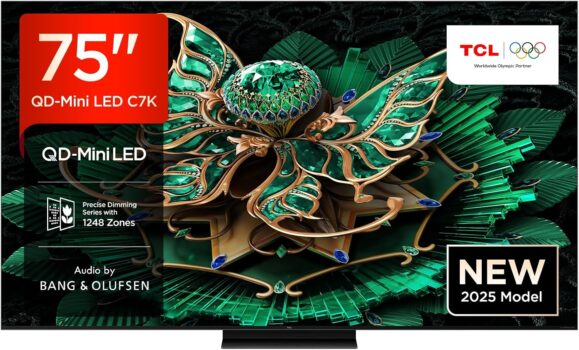 TCL 75C7K 75 Zoll QD-Mini LED Fernseher für 1.099 Euro