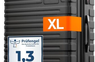 Travely Polycarbonat Koffer (77cm, 100L) für 101,99 Euro