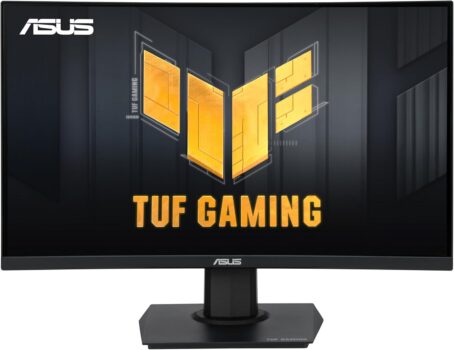 ASUS TUF Gaming VG24VQER – 24 Zoll Full HD Curved Monitor für 104,99 Euro