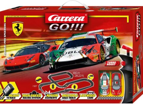 Carrera GO!!! Ferrari Pro Speeders Rennbahn-Set für 49,15 Euro