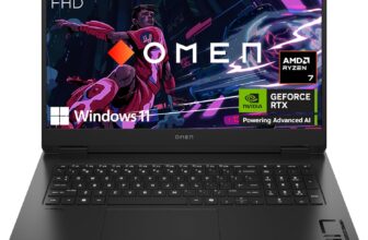 HP Omen 17 Gaming Laptop (17.3″ FHD 144Hz, RTX 4060 120W, R7-8845HS, 16GB DDR5) für 942,84 Euro