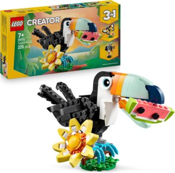 LEGO Creator Wilde Tiere: Tropischer Tukan (31173) für 10,29 Euro