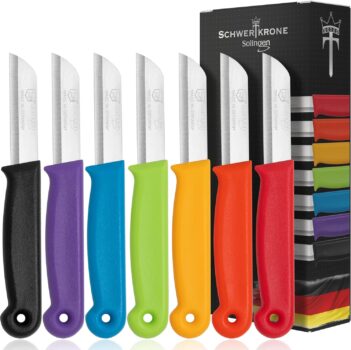Schwertkrone® Schälmesser (7er Set) für 8,99 Euro