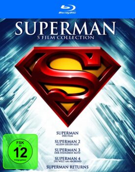 Superman – Die Spielfilm Collection 1978-2006 [Blu-ray] für 14,97 Euro