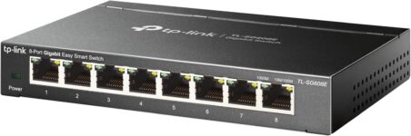 TP-Link TL-SG608E 8-Ports Gigabit Smart Managed Switch für 23,99 Euro