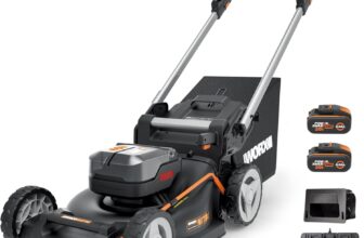 WORX WG749E Akku-Rasenmäher für 355,99 Euro