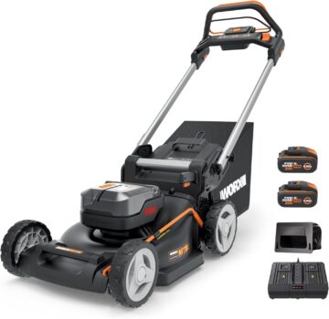 WORX WG749E Akku-Rasenmäher für 349 Euro