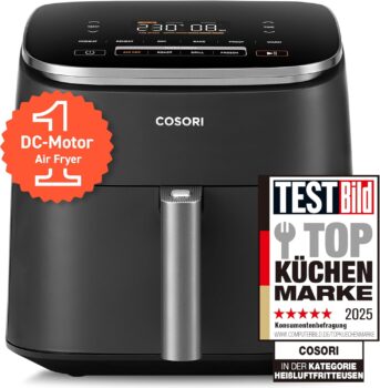 Cosori Turboblaze Airfryer Heißluftfritteuse für 109,99 Euro