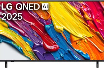 LG 55QNED82A6B 55 Zoll (139 cm) 4K QNED AI TV für 499 Euro