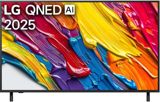 LG 55QNED82A6B 55 Zoll (139 cm) 4K QNED AI TV für 499 Euro