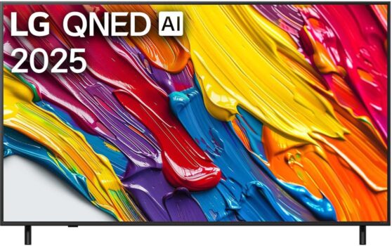 LG 65QNED82A6B 65 Zoll (165 cm) 4K QNED AI TV für 590 Euro