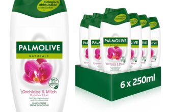 Palmolive Naturals Orchidee & Milch Duschgel (6x 250ml) für 5,64€