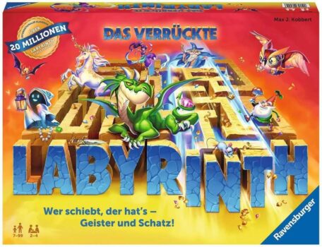 Ravensburger Familienspiel – Das verrückte Labyrinth (26955) für 19,99 Euro