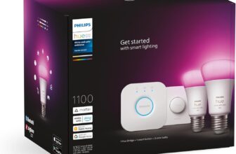 2er Pack Philips Hue White & Color Ambiance Starter Set mit E27 Lampen (1100) für 74,99€