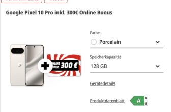 Google Pixel 10 Pro mit Telekom Unlimited für 39,95€/Monat – 350€ Bonus sichern