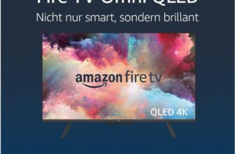 Amazon Fire TV Omni-QLED Smart-TV mit 50″ (127 cm) für 369,99 Euro