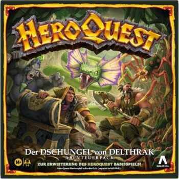AVALON HILL HeroQuest Abenteuerpack „Der Dschungel von Delthrak“ für 35,99 Euro