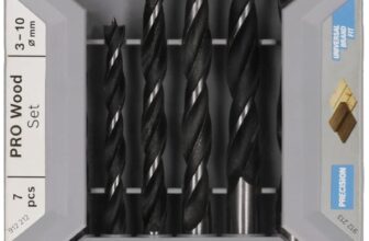 Bosch PRO Wood Holzspiralbohrer-Set (7-teilig) für 4,80 Euro
