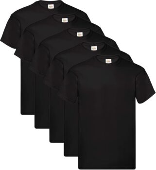 Fruit of the Loom Herren T-Shirts (5er Pack) für 14,82 Euro