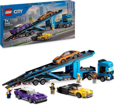 LEGO City Autotransporter mit Sportwagen (60408) für 56,75 Euro