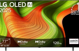 LG OLED77B59LA 77 Zoll (195 cm) 4K OLED AI TV für 1.499 Euro