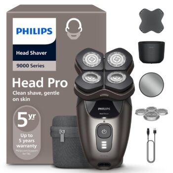 PHILIPS Head Shaver Pro Series 9000 (HS9980/15) für 79,98 Euro