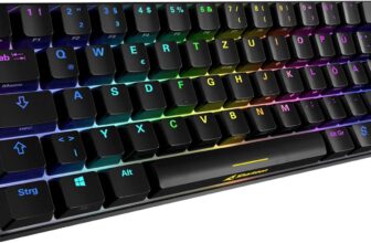 Sharkoon Skiller SGK50 S4 Gaming-Tastatur (Kailh Red) für 34,99 Euro