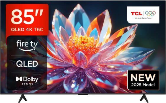 TCL 85T6C 85 Zoll QLED Fernseher für 799 Euro