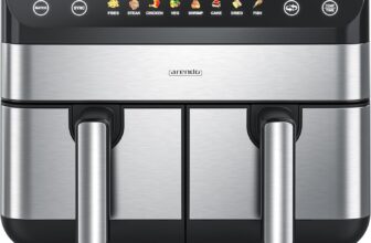 Arendo Heißluftfritteuse (9L) mit 2 Kammern für 89,91€