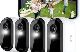Arlo Essential 2 HD Akku Überwachungskamera (4er Set) für 149,99 Euro