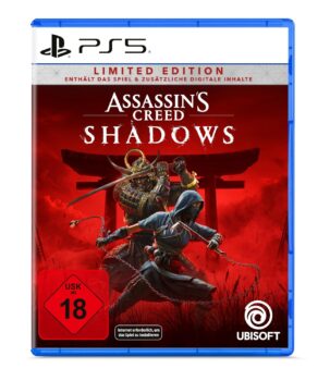 Assassin’s Creed Shadows – Limited Edition (PlayStation 5) für 39,99 Euro