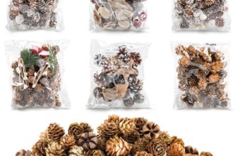 com-four® 6X Set Weihnachtsdekoration für 11,39 Euro