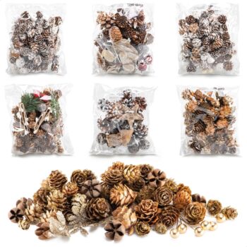 com-four® 6X Set Weihnachtsdekoration für 11,39 Euro