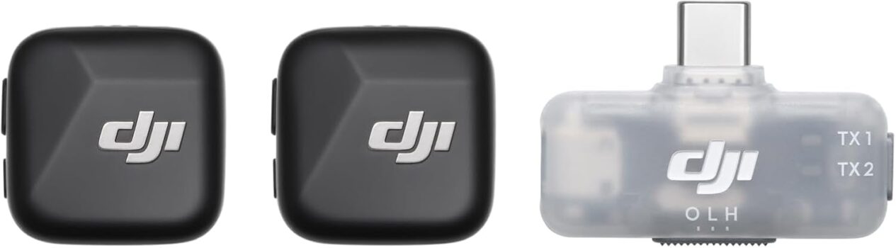 DJI Mic Mini (2 Sender + 1 Handy-Empfänger) für 45 Euro