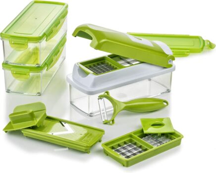 Genius Nicer Dicer Smart Gemüseschneider (13-teilig) für 25,12 Euro