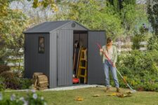 Keter Gerätehaus Darwin 6×6 (Grau) für 599,25 Euro