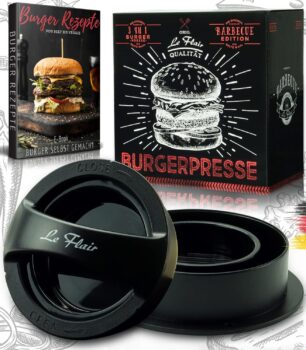 Le Flair® 3-in-1 Burgerpresse-Set für 9,99 Euro