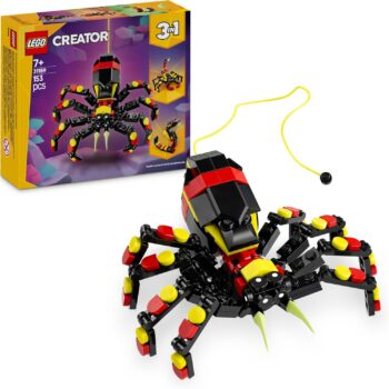 LEGO Creator 3in1 Wilde Tiere: Überraschungsspinne (31159) für 8,89 Euro