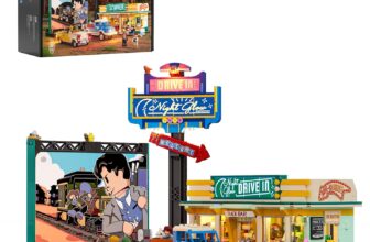 Lumibricks City Drive-in Theater mit LED-Beleuchtung für 71,99 Euro