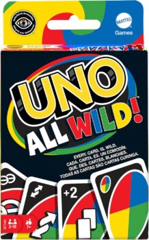 Mattel Games HHL33 – UNO All Wild Kartenspiel (112 Karten) für 5,99 Euro