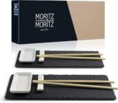 Moritz & Moritz Sushi-Set aus Schiefer (10-tlg.) für 9,99 Euro