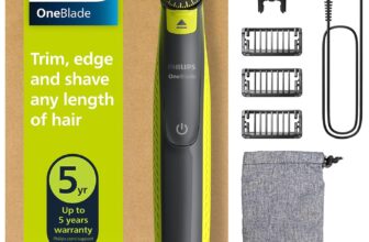 PHILIPS OneBlade 360 Face – elektrischer Rasierer & Trimmer (QP2724/31) für 37,99 Euro