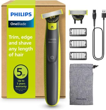 PHILIPS OneBlade 360 Face – elektrischer Rasierer & Trimmer (QP2724/31) für 37,99 Euro