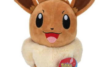 Pokémon Evoli Plüsch (20 cm) für 13,48 Euro