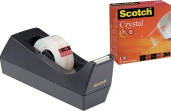 Scotch C38 Tischabroller Crystal Klebeband für 4,49 Euro