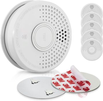 SHD by OneConcept Rauchmelder (6er-Set) für 27,61 Euro