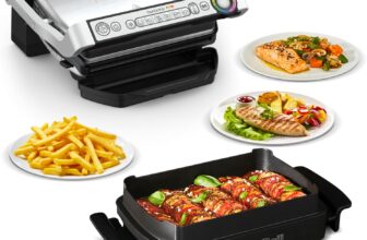 Tefal OptiGrill & Bake Kontaktgrill (GC714D10) für 118,99 Euro